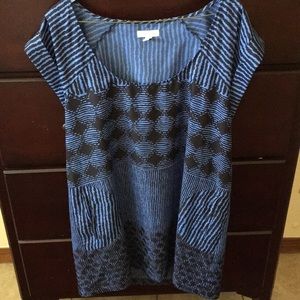 Urban Outfitters patterned mini dress w/ pockets